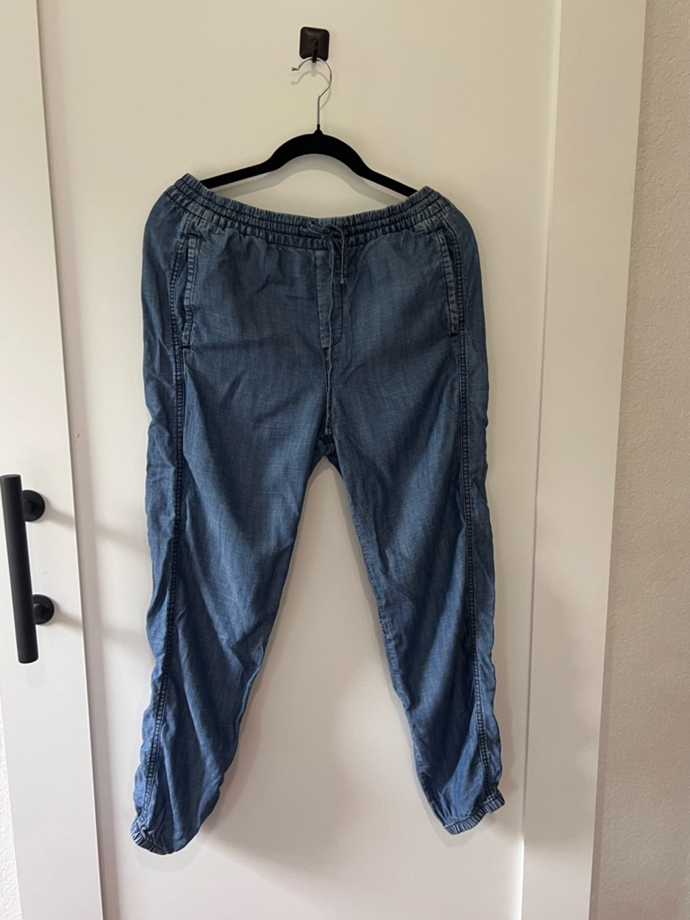 GAP Casual Light Blue Denim Jogger Pants